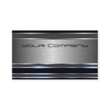 Elegante profissional Cartão de visita preto moder