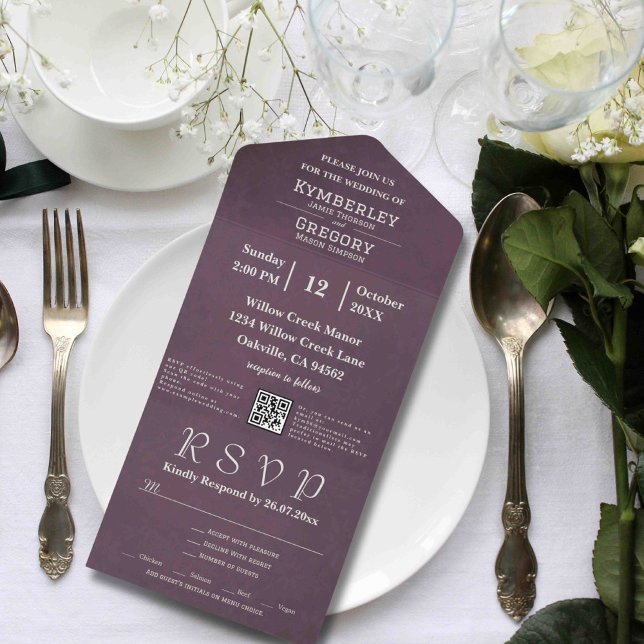 Elegante QR Code Bege de Outono (Criador carregado)