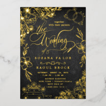 Elegante Romance | Casamento rosa Gold Foil