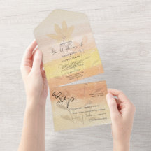 Elegante Romântico Flores Selvagens Terracotta