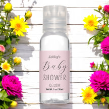 Elegante rosa chá de fraldas