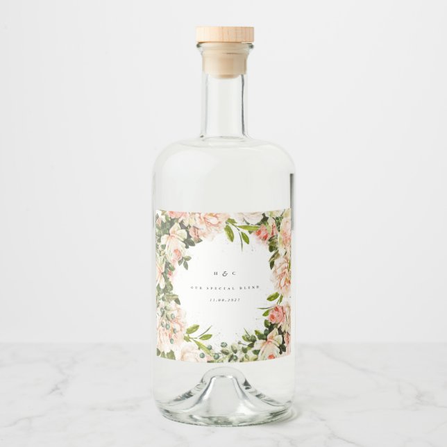 Elegante Rosa Romance Wedding (Frente)