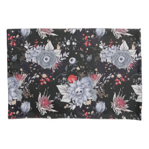 Elegante Rosas de crânio preto