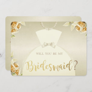 Elegante, Rosas Dourados, Cartão de Cabeça de Vest