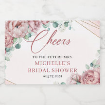 Elegante rosas florais eucalipto - estrutura doura