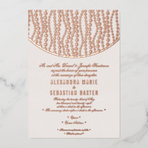 Elegante Roteiro Romântico Blush Rosa Dourado