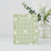 Elegante Sage Green Daisies - Jogo do Chá de frald