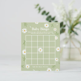 Elegante Sage Green Daisies - Jogo do Chá de frald