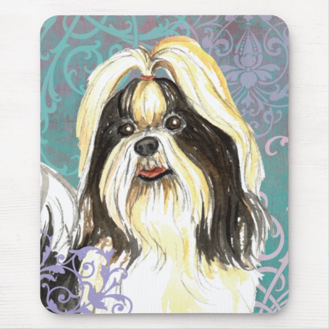 Elegante Shih Tzu Mouse Pad (Frente)