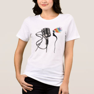 Elegante Silhouette Singer