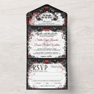 Elegante Splatter "Junto com" MENU