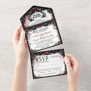 Elegante Splatter "Junto com" MENU