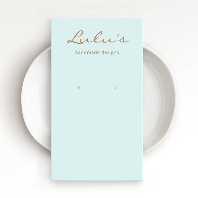 Elegante, Tela Simples Azul Turquesa (Criador carregado)