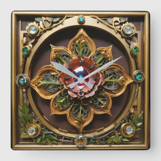 ⏰ Elegante Timepiece Delight! Relógio de Parede pa (Frente)