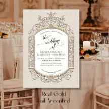 Elegante Trabalho de Enrolamento Barroco Vintage B