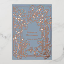 Elegante Vintage Festa de formatura Floral