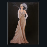 ELEGANTE VINTAGE LADY, POSTER<br><div class="desc">Pintura acrílica original na canvas por Dian... ... Uma bela, elegante e eterno pintura de uma pintura de fantasia de uma senhora de Art Deco. Uma experiência visual excelente e parecerá excelente com a decoração contemporânea e tradicional em sua casa ou escritório. Um item de presente de excelente para os...</div>