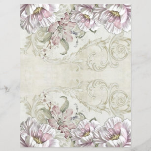 Elegante Vintage - Livro Floral Vitoriano