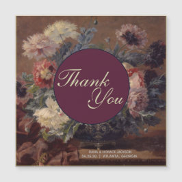 Elegante Vintage Pink Blue Biva Basket of Peonies