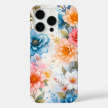 Elegante Watercolor Floral Patten design