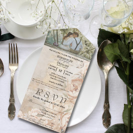 Elegante White Cream Peony Foto Floral Email