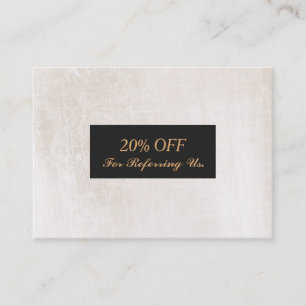 Elegante White Marble Salon e Spa Referral