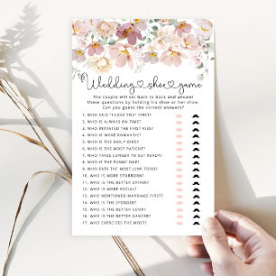 Elegante Wildflower O jogo de calçado do casamento