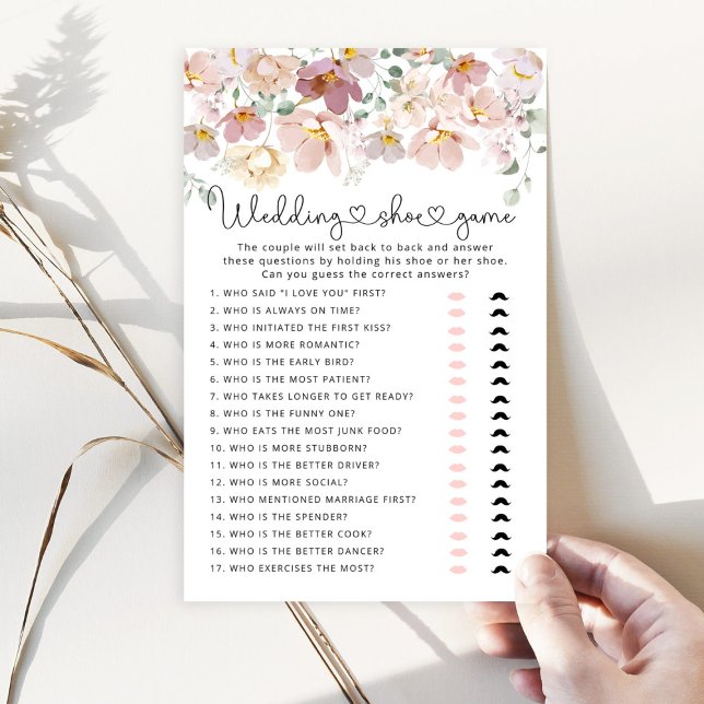 Elegante Wildflower O jogo de calçado do casamento (Criador carregado)