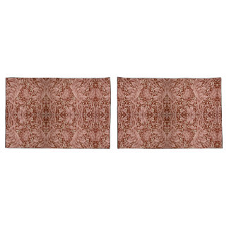 Elegante William Morris Floral Blue Padrão Branco