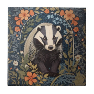 Elegante William Morris Inspirou Badger