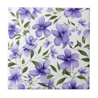 Elegante wisteria aguarela roxa azul floral