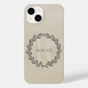 Elegante Wreath Monograma Cerco