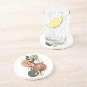 Elegantes Porta-Copos de Frutas Botânicas de Outon