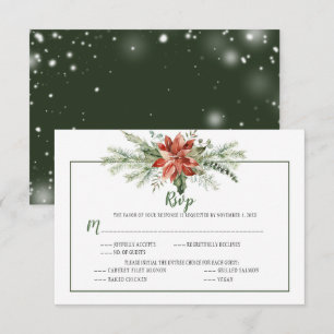 Elegantes Sempre-Vivas e Resposta de Natal Poinset