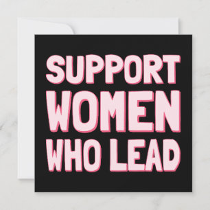 Eleições Feministas - Apoiem Mulheres Que Lideram
