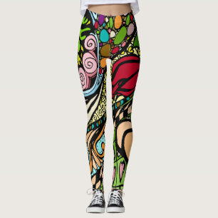 Element 9b Doodle Leggings de Arte Fina