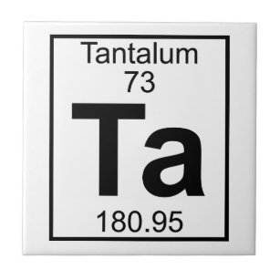 Elemento 073 - Ta - Tântalo (cheio)