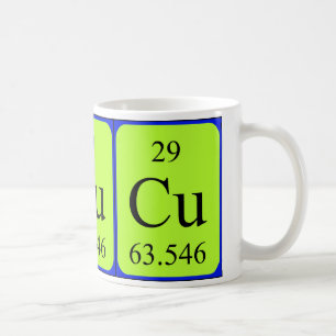 Elemento 29 caneca - Cobre