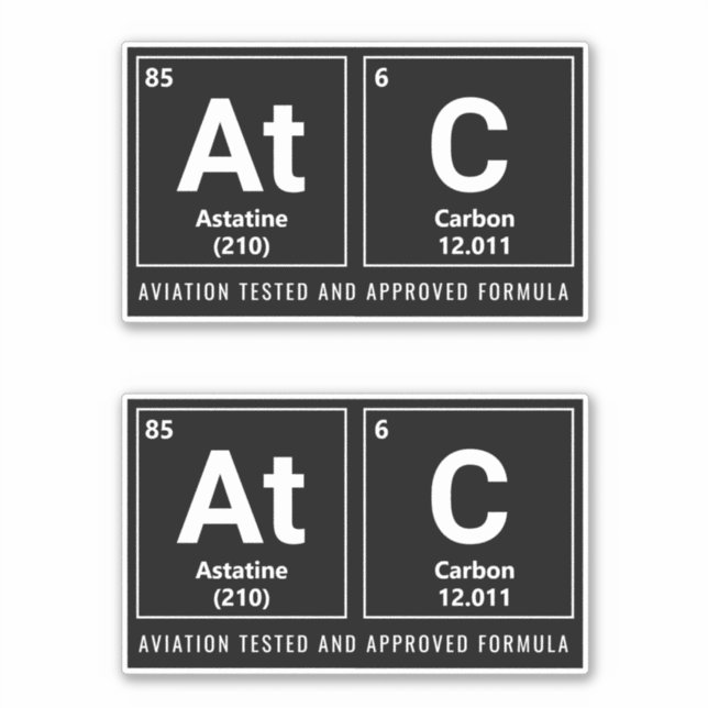 Elemento adesivo do controlo de tráfego aéreo (ATC (Frente)
