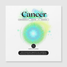 Elemento de Água de Cota de Cancer de Sinal Zodiat