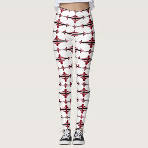 Elemento de deco da arte em leggings