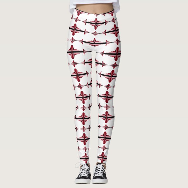 Elemento de deco da arte em leggings (Frente)