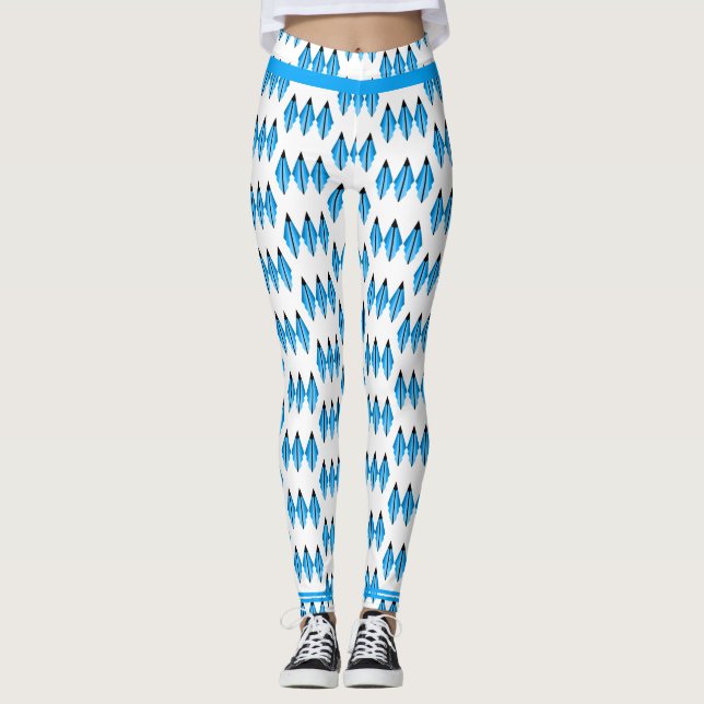 Elemento de deco da arte em leggings lacrimogêneas (Frente)