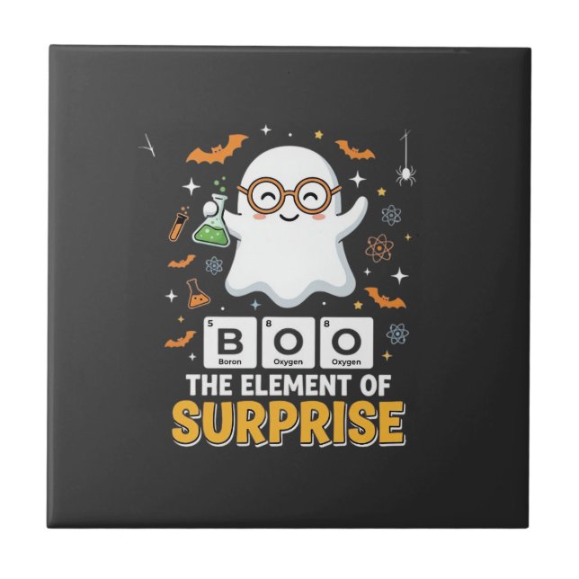Elemento de Surpresa de Fantasma do Boo do Hallowe (Frente)