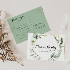 Elemento geométrico Elegante Dourado do Menu Verde