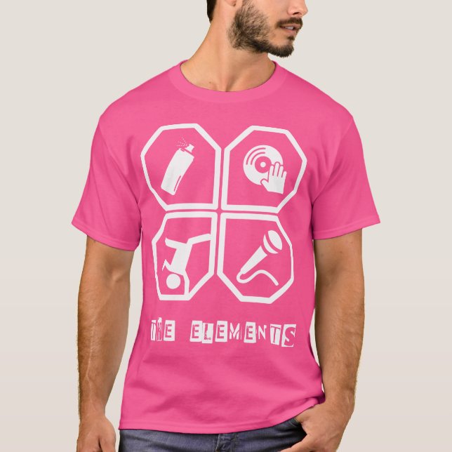 Elemento Hip Hop Love Music Camiseta (Frente)