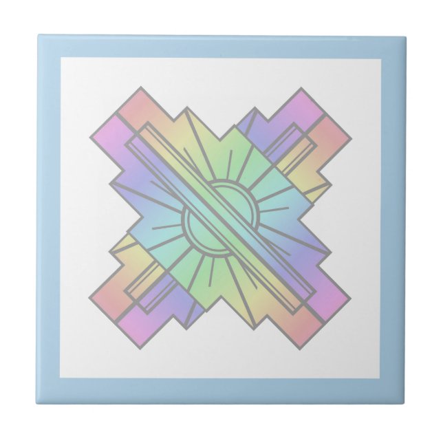 Elemento solar de deco da arte em pastos macios (Frente)