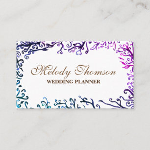 Elementos Botânicos, Cartões de visitas Elegantes