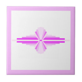 Elementos da arte deco a rosa