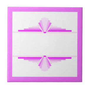 Elementos da arte deco a rosa